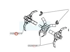 Fraise Additionnelle Pour Motobineuse Roques & Lecoeur (0320010018)