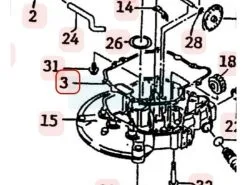 Joint De Carter Pour Moteur Kawasaki (110602011)