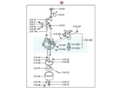 Carburateur Pour Moteur Robin / Subaru (2776230620)
