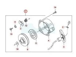 Lanceur Pour Moteur Kawasaki (490880004)