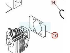 Joint D'embase Pour Moteur Zenoah (848E0A12B1)