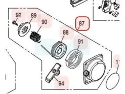Lanceur Pour Moteur Zenoah (848F687510)