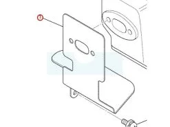 Joint D'échappement Pour Moteur Mitsubishi (KM70070AA)