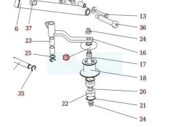 Couvercle De Poulie Pour Débroussailleuse Autoportée Roques & Lecoeur (N321841075)