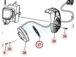 Ressort De Lanceur Pour Souffleur Sarp (YP8973)